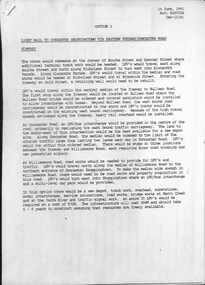 Set of 6 options for Doncaster Light Rail Line - option 1