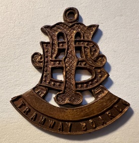 Badge - Tramway Board metal pass