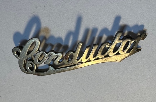 Badge - conductor by Stokes & Sons