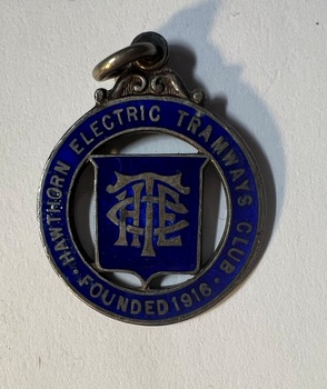 "Hawthorn Electric Tramways Club" - front