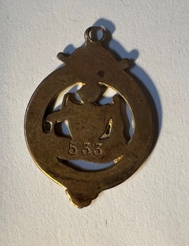 ATEA (Tramways Union) Badge  rear
