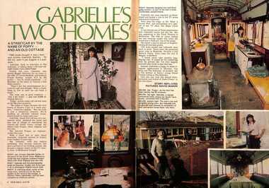 New Idea - "Gabrielle's two homes"