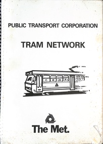PTC - Tram Network map book - cover