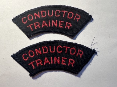 cloth badge - Badge - Conductor Trainer