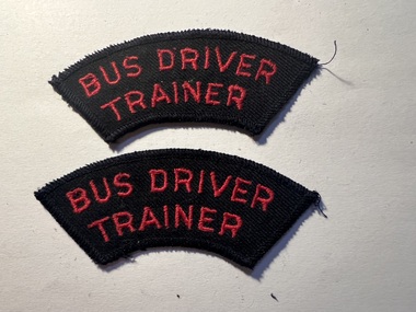 Cloth Badge - Bus Driver Trainer