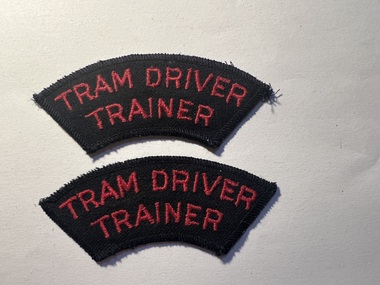 Cloth Badge - Tram Driver Trainer