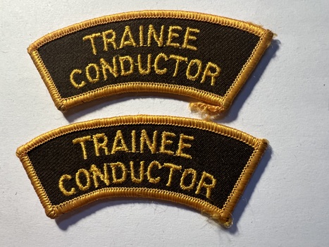 cloth badge - Trainee Conductor