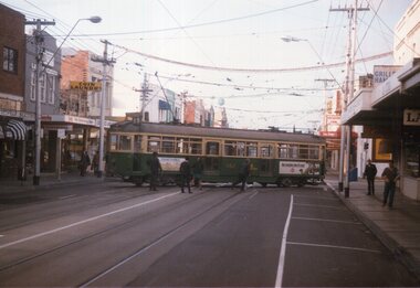 SW5 852 derailed Glenferrie and Coldblo Roads