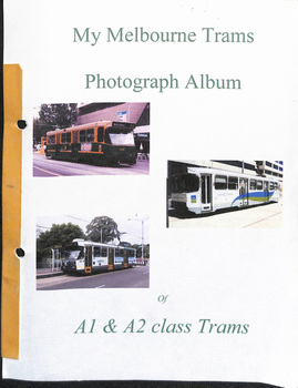 My Melbourne Trams - A1 & A2 class trams - cover
