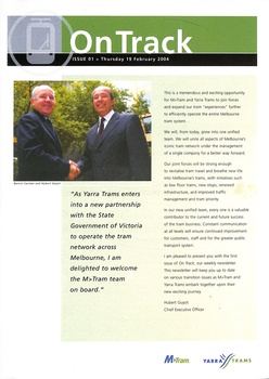 Cover of OnTrack issue 1