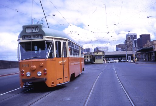 Arriving Batman Ave terminus, route 70,