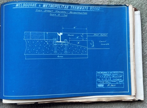 Track crossections drawings - sample page 3