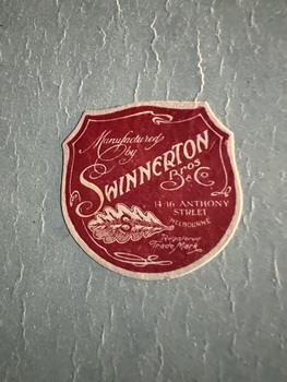 Trademark of Swinnerton Bros - the printer.