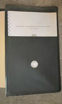 Rear cover containing a copy of the MMTB Tender schedule.