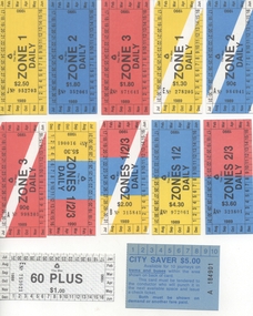 Set of  12 of The Met Daily tickets