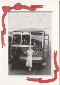Ephemera - Christmas Card, Peter Duckett, c2000