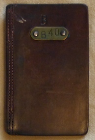Journal or ticket record wallet,