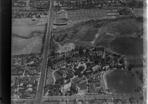 looking south over the Scotch College complex