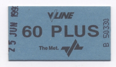 V/Line and The Met "60 Plus" -