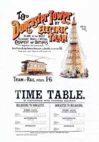 "To Doncaster Tower by Electric Tram"