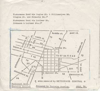 "Area covered by MetroCard Central"