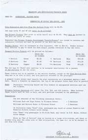 "Memo to:  Conductors, Malvern Depot, commencing on Sunday 3rd August 1980"