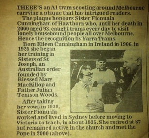 "Sister Fionnuala Cunningham"