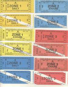Set of  22 The Met Daily and hourly tickets