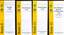 Set of 24 timeables - sheet 2 of 6