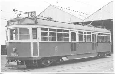 Photograph - Set of two Black & White Photograph/s, Melbourne & Metropolitan Tramways Board (MMTB), c1960