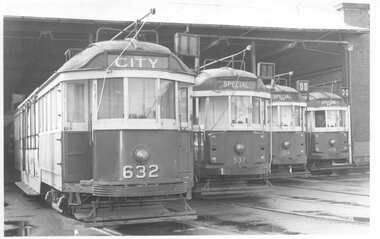Photograph - Set of two Black & White Photograph/s, Melbourne & Metropolitan Tramways Board (MMTB), late 1970s