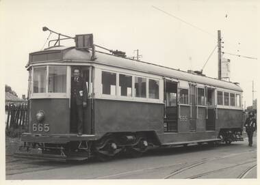 Tram 665 Brunswick Depot