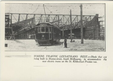 Photograph - Black & White Photograph/s, Melbourne & Metropolitan Tramways Board (MMTB), 1970's