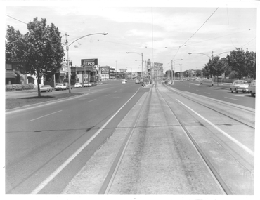 Photograph - St Kilda Road looking south, c1975