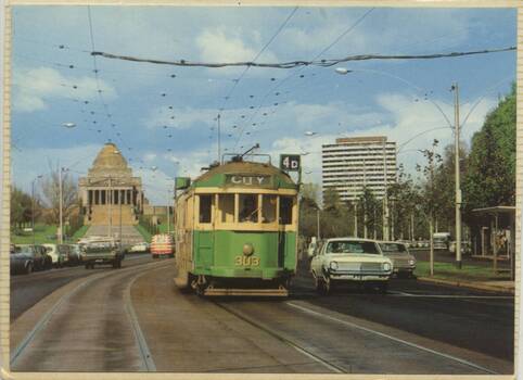 W2 303 inbound, St Kilda Road