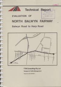 "Evaluation of North Balwyn Fairway, Balwyn Road to Harp Road"