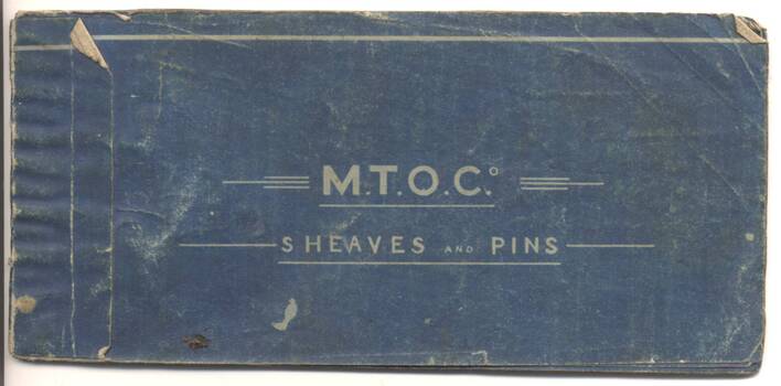 "MTOC - Sheaves and Pins"