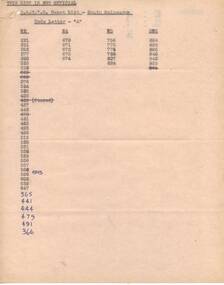 "MMTB Depot List"  (allocation)