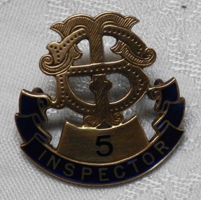 Uniform - Badge, Stokes and Sons, mid 1950's?
