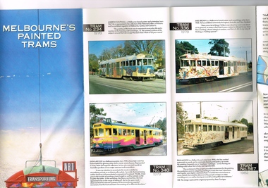 "Transporting Art",  "Melbourne's Painted Trams"