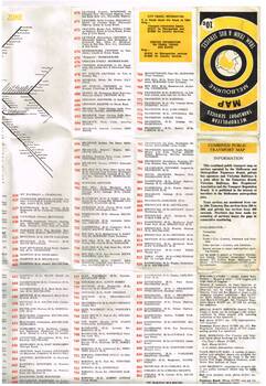 "Metropolitan Transport Services Map - Melbourne Tram, Train and Bus Services"