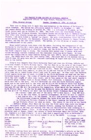 "TMSV 39th Special Outing Sunday, November 8, 1970"