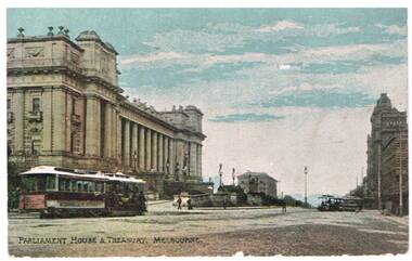 "Parliament House & Treasury Melbourne"