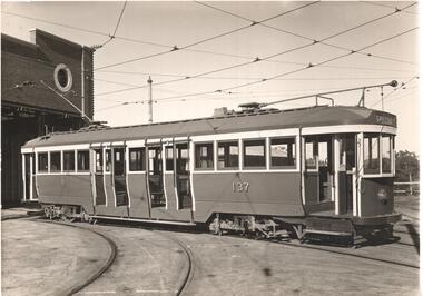 Photograph - Postcard - Black & White Photograph/s, Tramway Museum Society of Victoria (TMSV), 1980's?