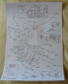 "Melbourne Tram Track map (June 2006)"
