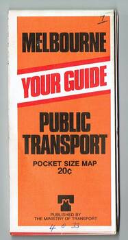 "Melbourne Transport Services Map - Tram, Train and Bus Services"