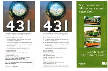 "See the evolution of Melbourne's trams since 1906... under a roof that's almost as old."