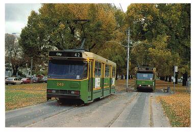 A class trams 249 and 253