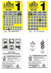 Set of 10, The Met, Zone 1 Daily Adult Scratch tickets