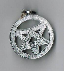 Functional object - Badge, K G Luke Melbourne, 1960's